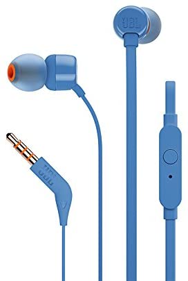 JBL Tune 110 Auriculares Intrauditivos con Micrófono - Azul JBL Tune 110 Auriculares Intrauditivos con Micrófono - Azul